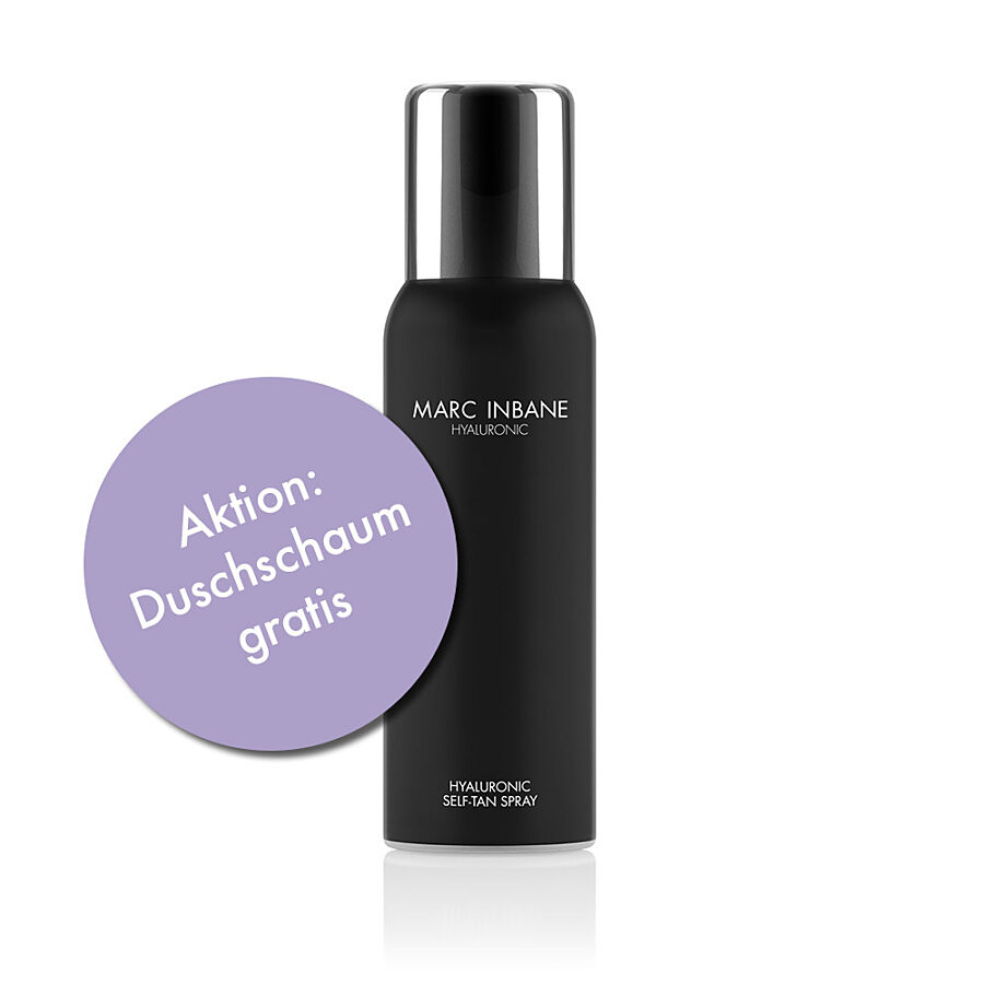 Marc Inbane Hyaluron Selbstbräunungsspray + Duschschaum gratis