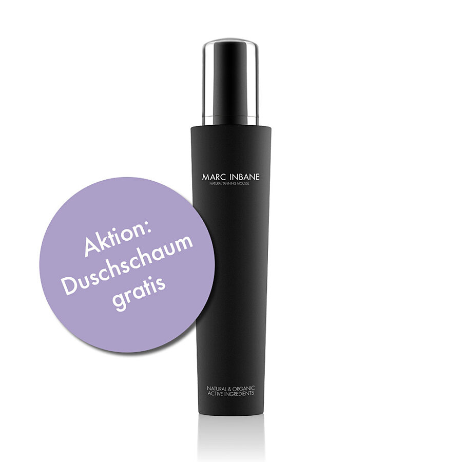 Marc Inbane Natürliches Selbstbräuner Mousse + Duschschaum gratis